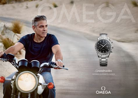 george clooney omega watch ad car|George Clooney speedmaster 57.